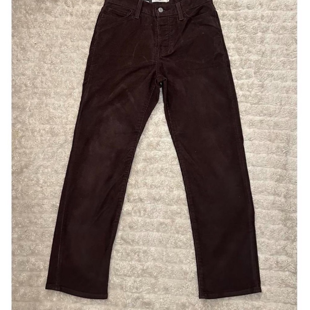 Y2K Levi’s Brown Corduroy Straight Pants Vintage | Size 6